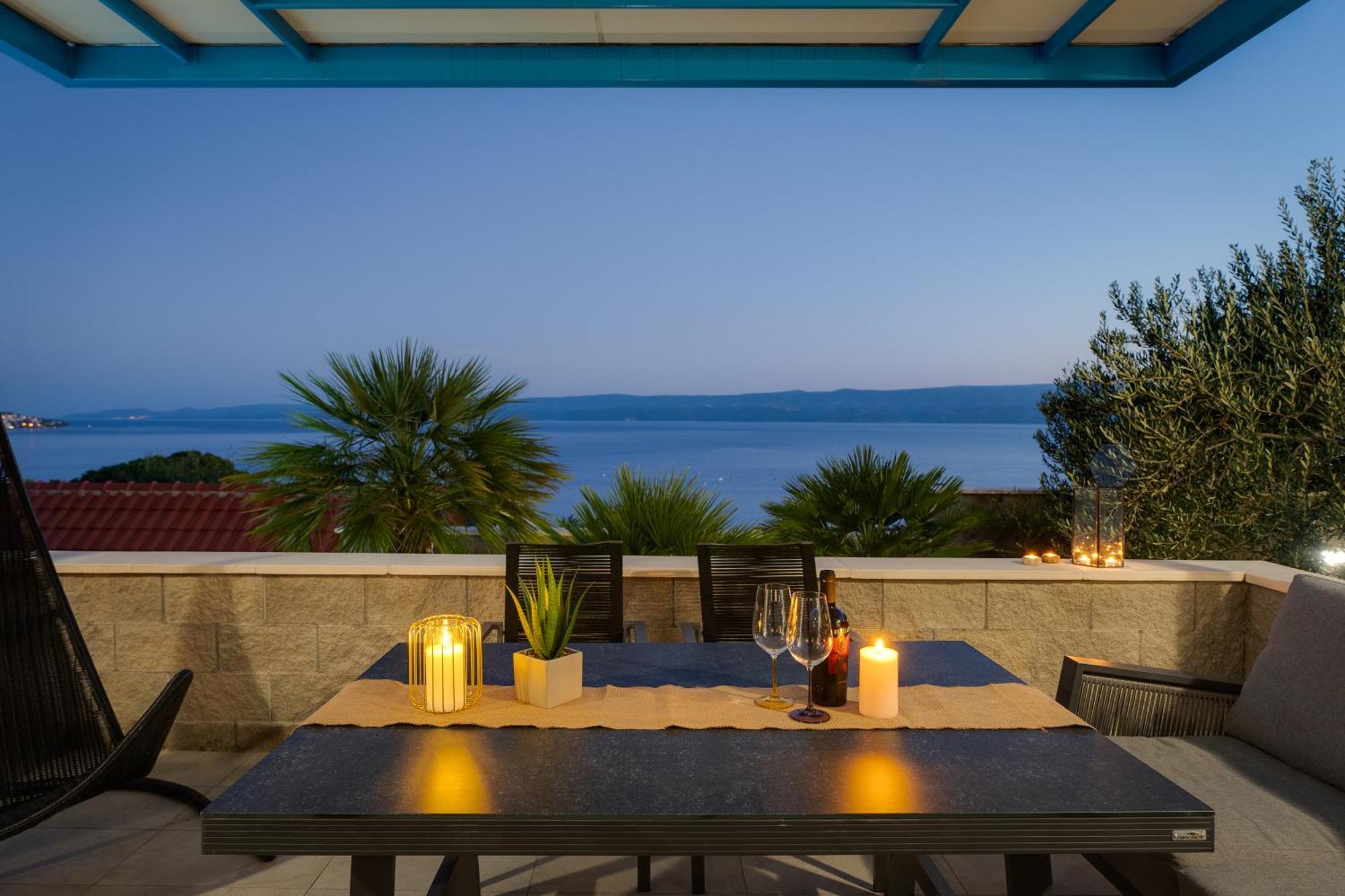 Villa Allegra With 32Msq Heated Pool, 300M Far From Sandy Beaches, Open Sea View Omiš Buitenkant foto