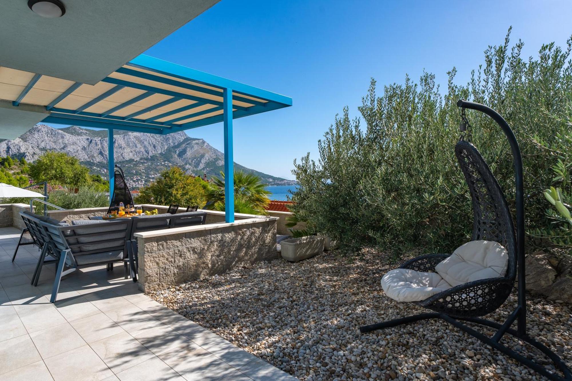 Villa Allegra With 32Msq Heated Pool, 300M Far From Sandy Beaches, Open Sea View Omiš Buitenkant foto