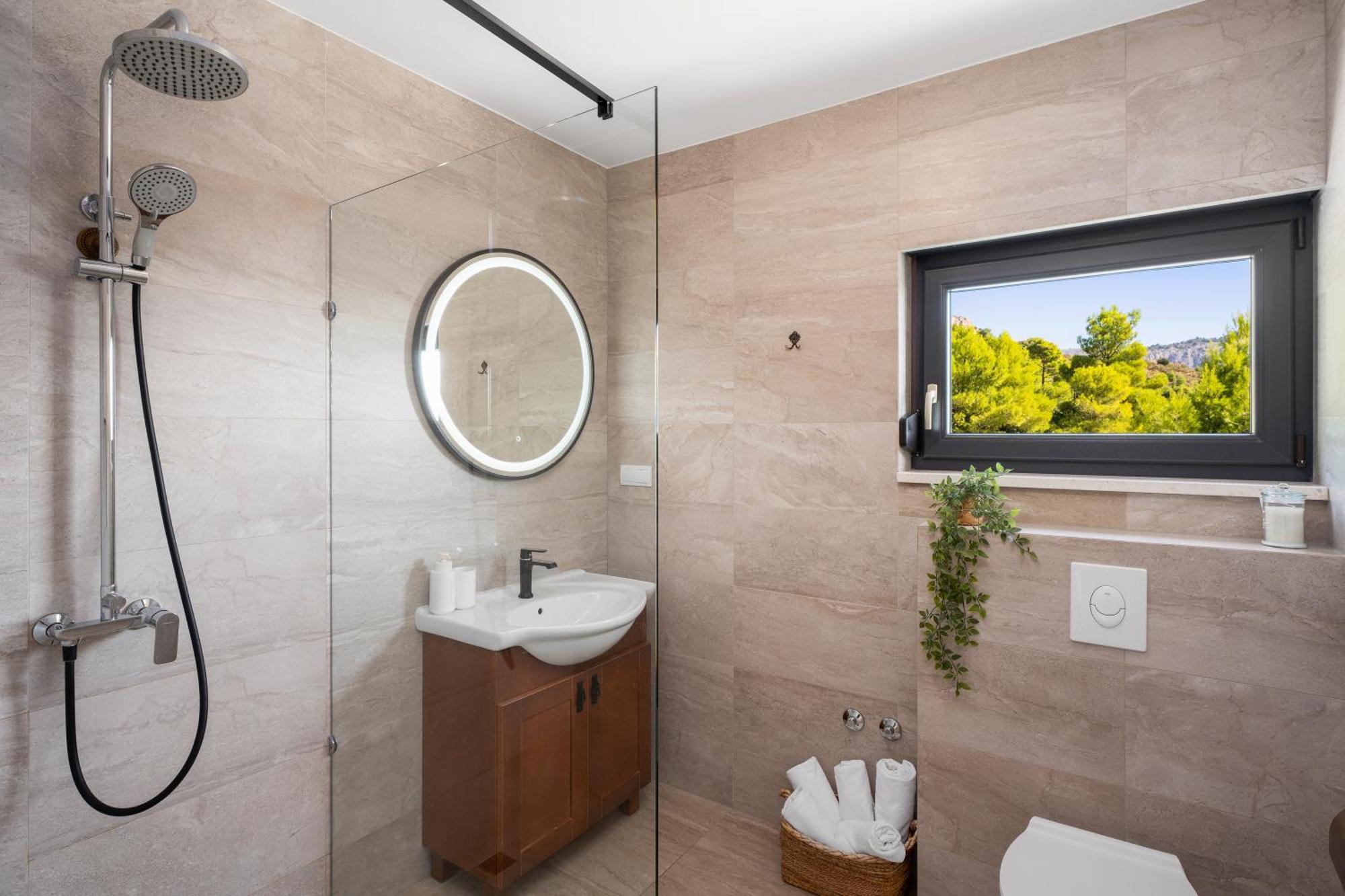Villa Allegra With 32Msq Heated Pool, 300M Far From Sandy Beaches, Open Sea View Omiš Buitenkant foto